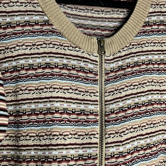 VTG - Woolrich women’s full zip colorful print sweater - Size Medium - Picture 7 of 9